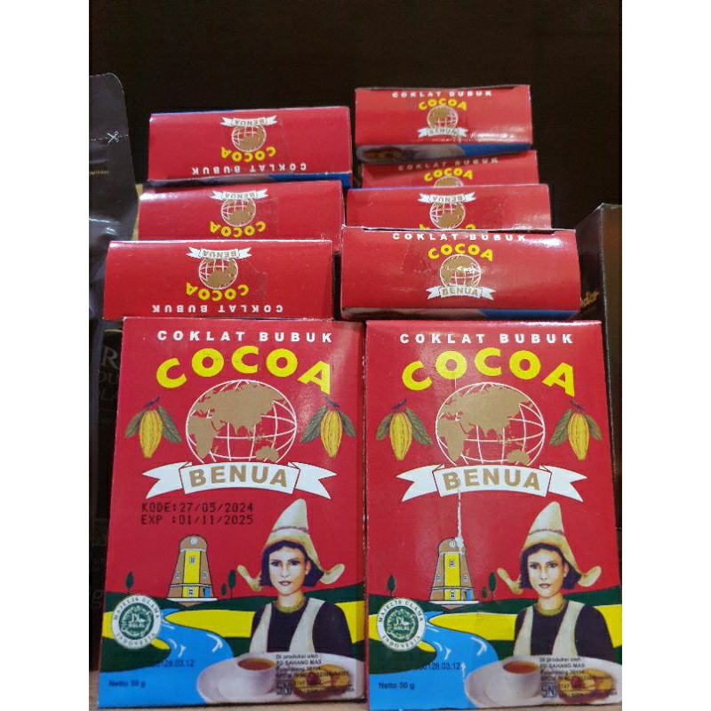 

Medali benua cokelat bubuk 50gram [Dos=60]