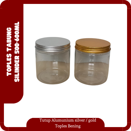 Toples Jar Silinder | Toples Silinder | Toples Tabung Silinder | Toples Plastik Transparan Tabung | 