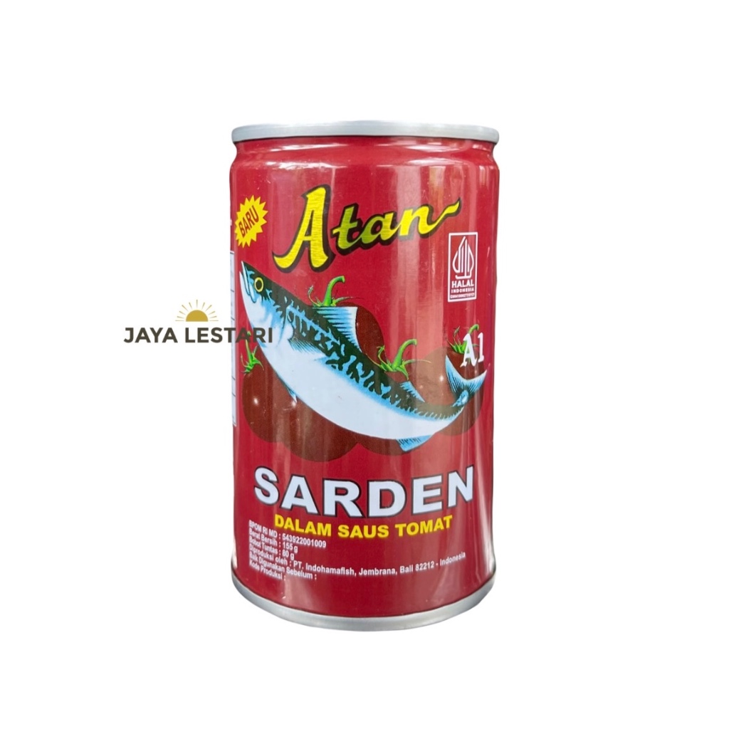 

Atan Sarden Saus Tomat (155g)