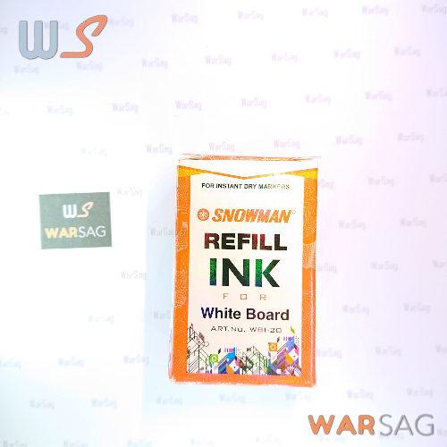 

Tinta Spidol | Refill Ink Snowman White Board | Temporary