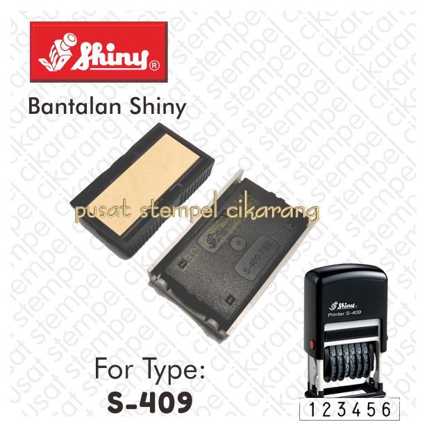 

Bantalan Shiny Type S-409 / Tanpa Warna