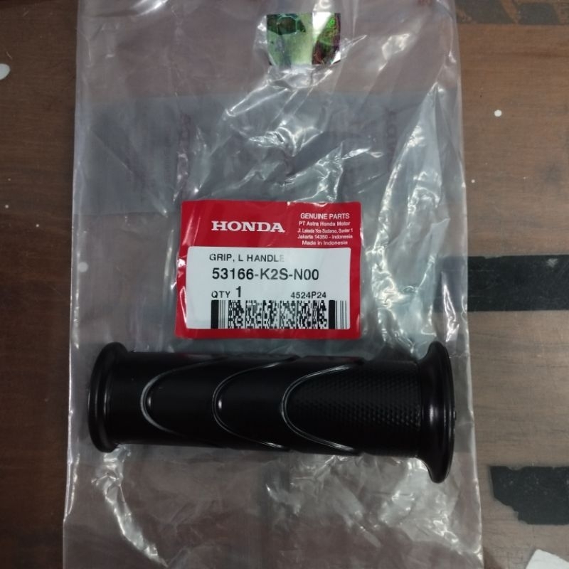 GRIP L HANDLE HANDGRIP KIRI HONDA BeAT VARIO 125 150 160 REVO SUPRA X 125 FI 53166K2SN00