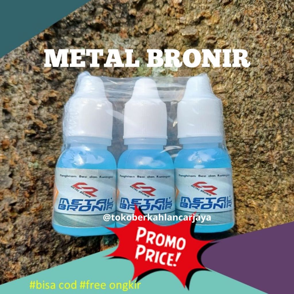 SR Metal Bronir Penghitam Besi Kuningan