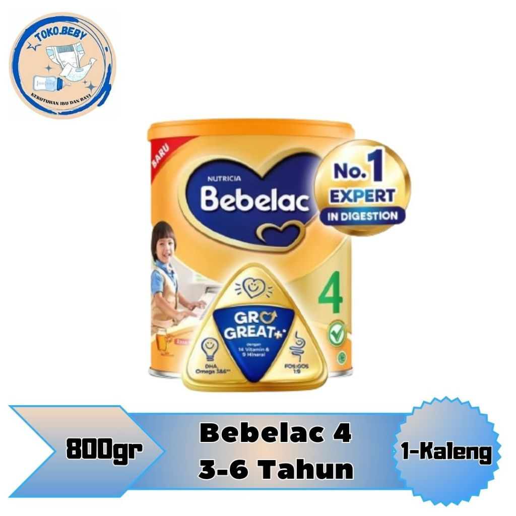 

Bebelac 4 Usia 4-6 Tahun Madu/Vanila 800g/toko.beby