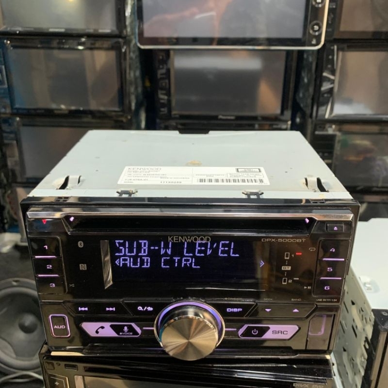 Head unit Kenwood Bluetooth DPX 5000BT