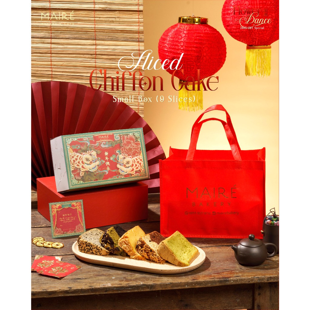 

[Imlek 2025] Small Sliced Chiffon Box (9 Slices)