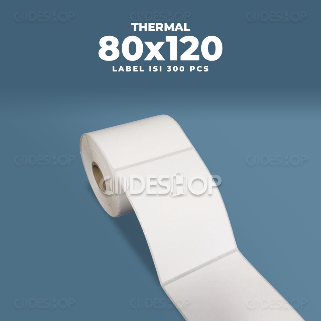 

Label Direct Termal 80x120mm / 80x120 / 80x 120 mm isi 300 Pcs