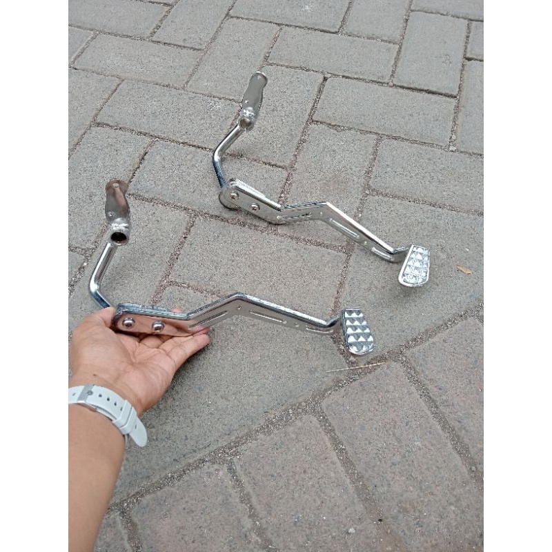 PEDAL REM CB GL100 NEW CUSTOM FULL BESI TEBAL HANDMADE