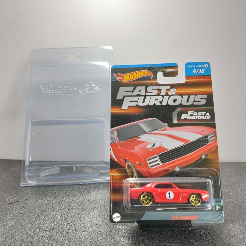 Hot Wheels Fast And Forious 69 Camaro (Free Protector)