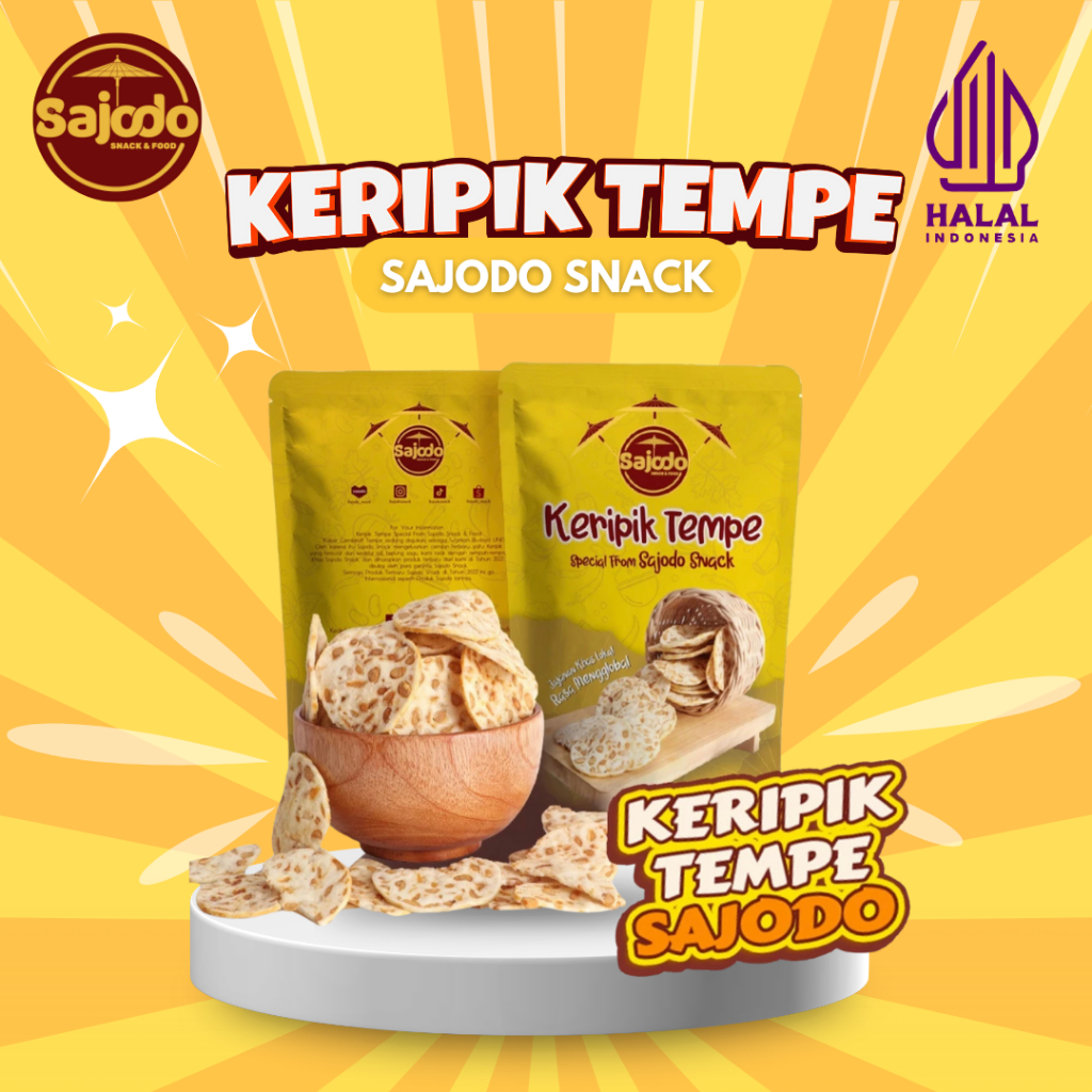 KERIPIK TEMPE SAJODO SNACK