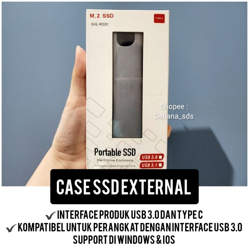 Case Ssd External Case Ssd Eksternal