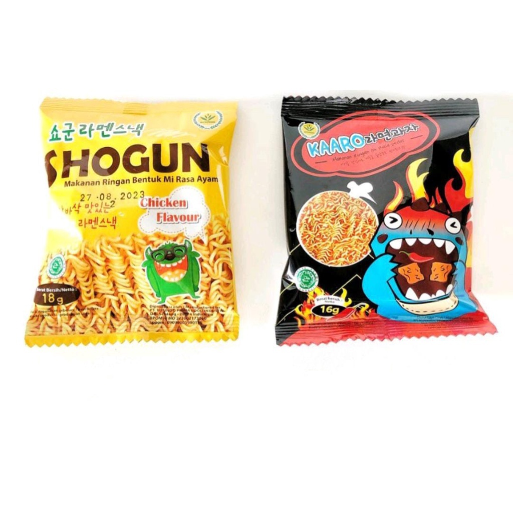 

PALUBUTUNG - Shogun Mie Kremes Korea 1 pc Satuan - Mie Kremes Rasa Ayam Mix Chicken Karoo Spicy