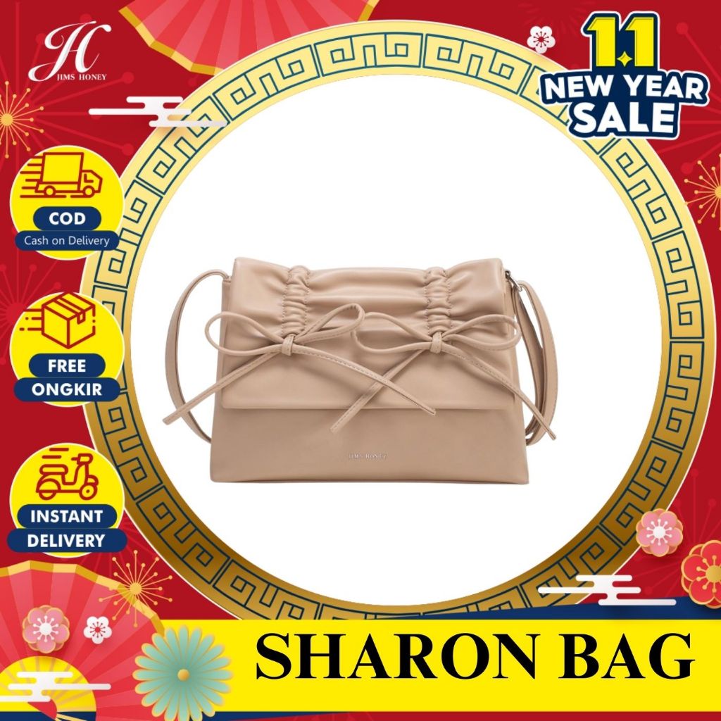 JIMS HONEY SHARON BAG Tas Selempang dan Bahu Wanita Slingbag Cewek Jimshoney Trendy Elegan