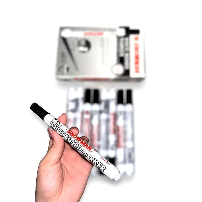 

Snowman Spidol Whiteboard Black