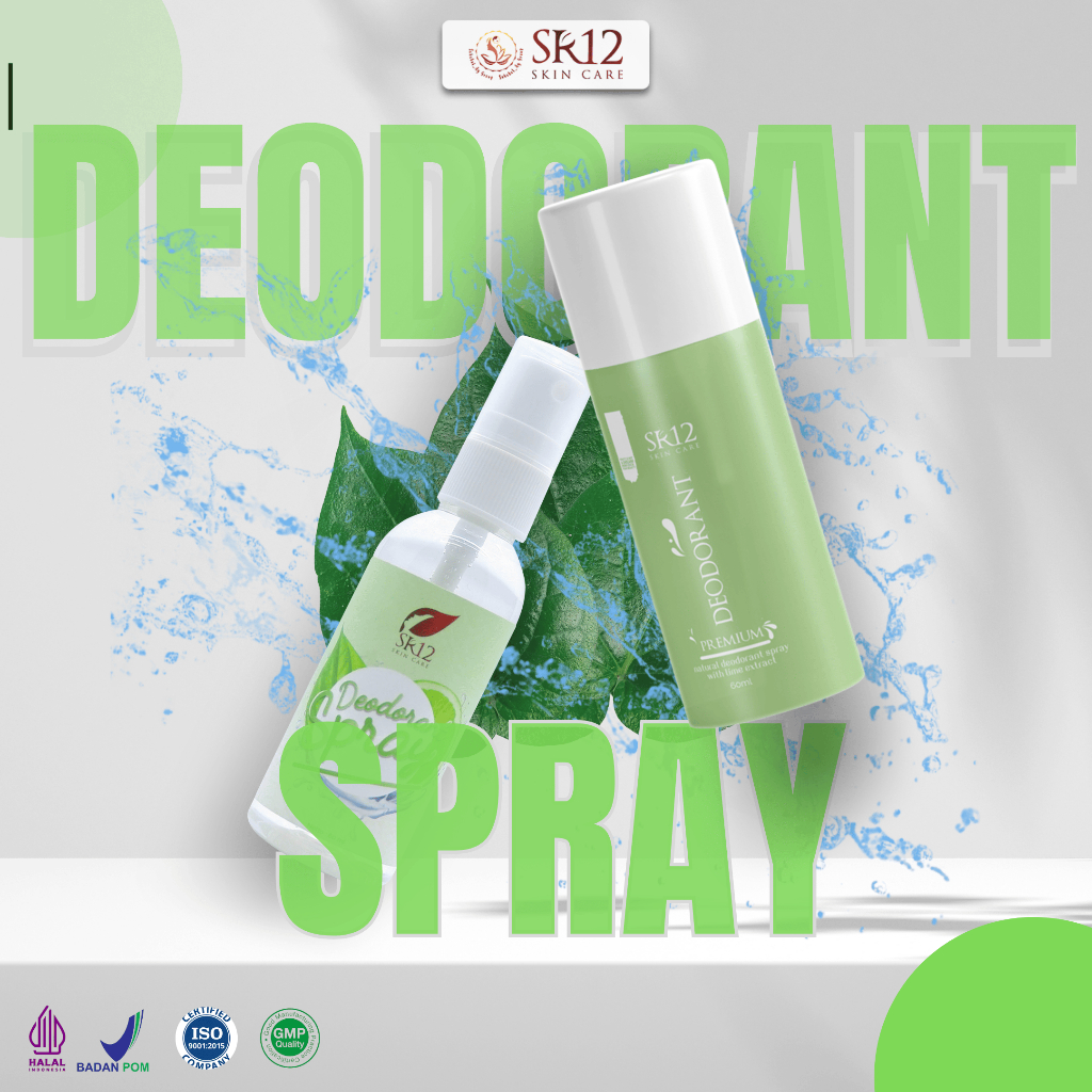 

SR12 DEODORANT SPRAY REGULER & PREMIUM - 60ML