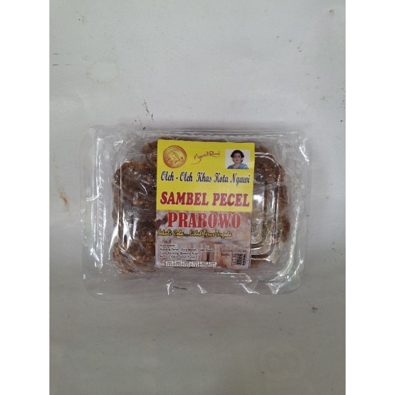

Sambel Pecel Ny. Prabowo