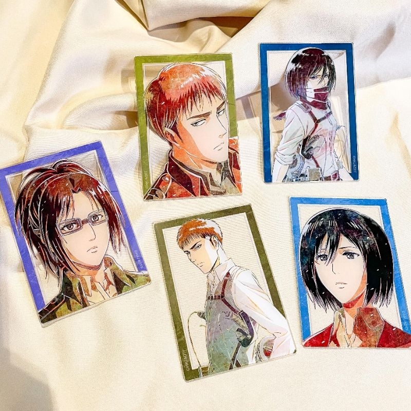 Attack on Titan Shingeki no Kyojin OFFICIAL ORIGINAL ORI AOT SNK MERCH Acrylic Card x Ani-Art arma b