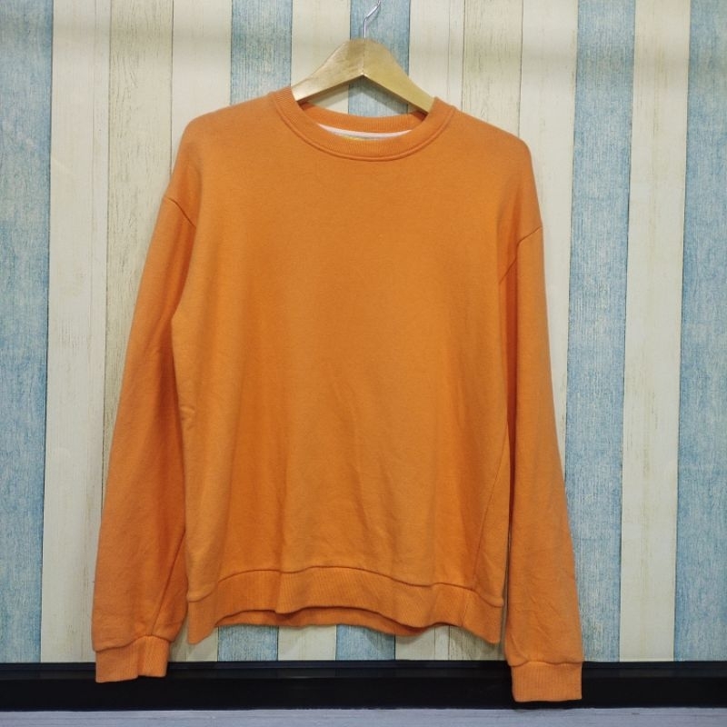 Sweater Orange Polos Storage The Grounds  - Jacket Preloved