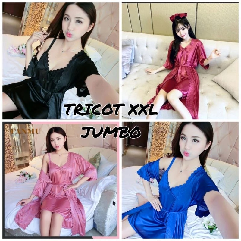Tricot  Baju Tidur Wanita Super satin.
