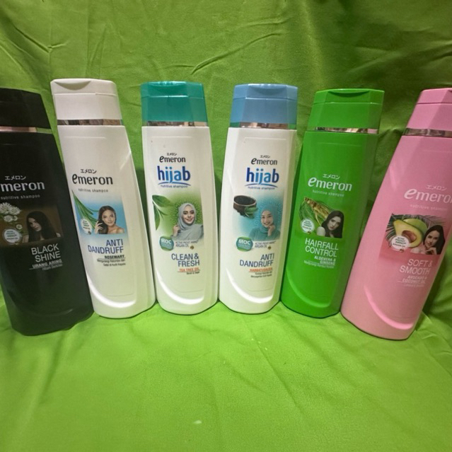 Emeron Shampoo Black Shine 340ml / Shampoo Emeron Black Shine 340ml