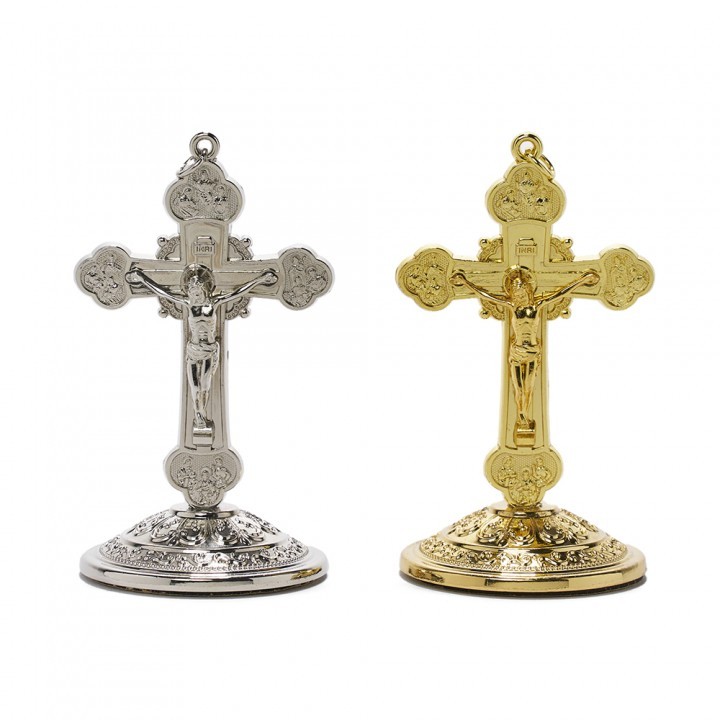 Salib mini Salib dasbor mobil salib duduk mini salib benediktus salib premium salib duduk besi salib