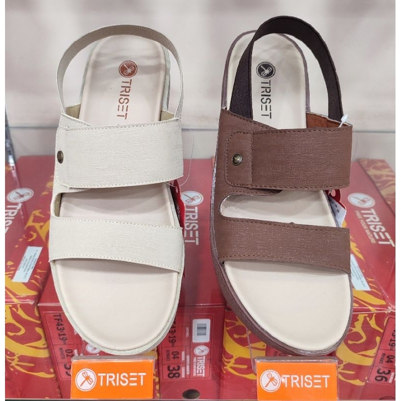 Sepatu Sandal Casual Wanita Comfort TRISET 100% Original