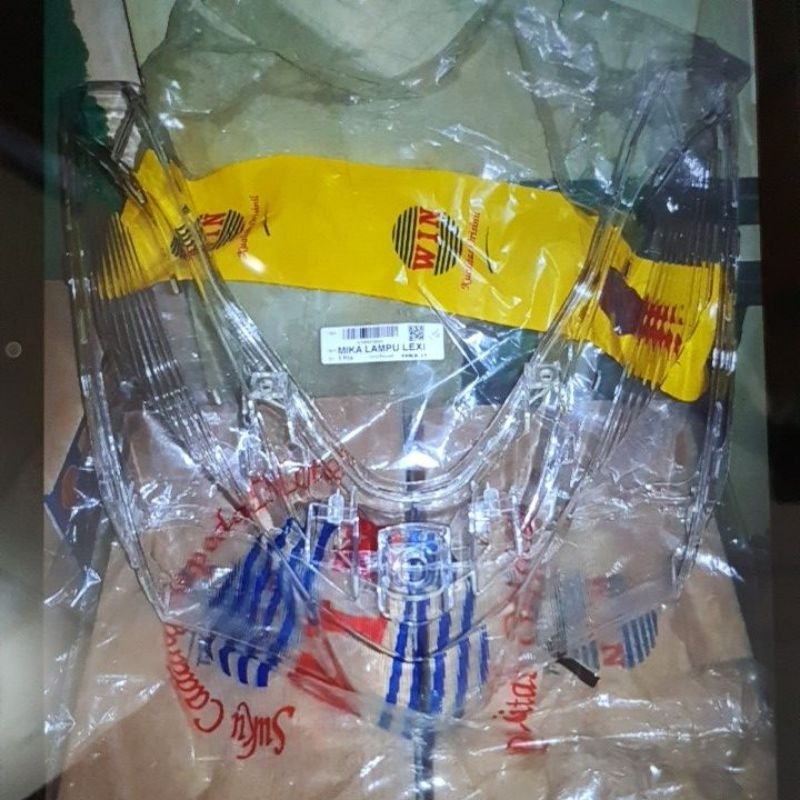 Kaca lampu depan lexi mika lampu reflektor headlamp motor yamaha lexi 2018