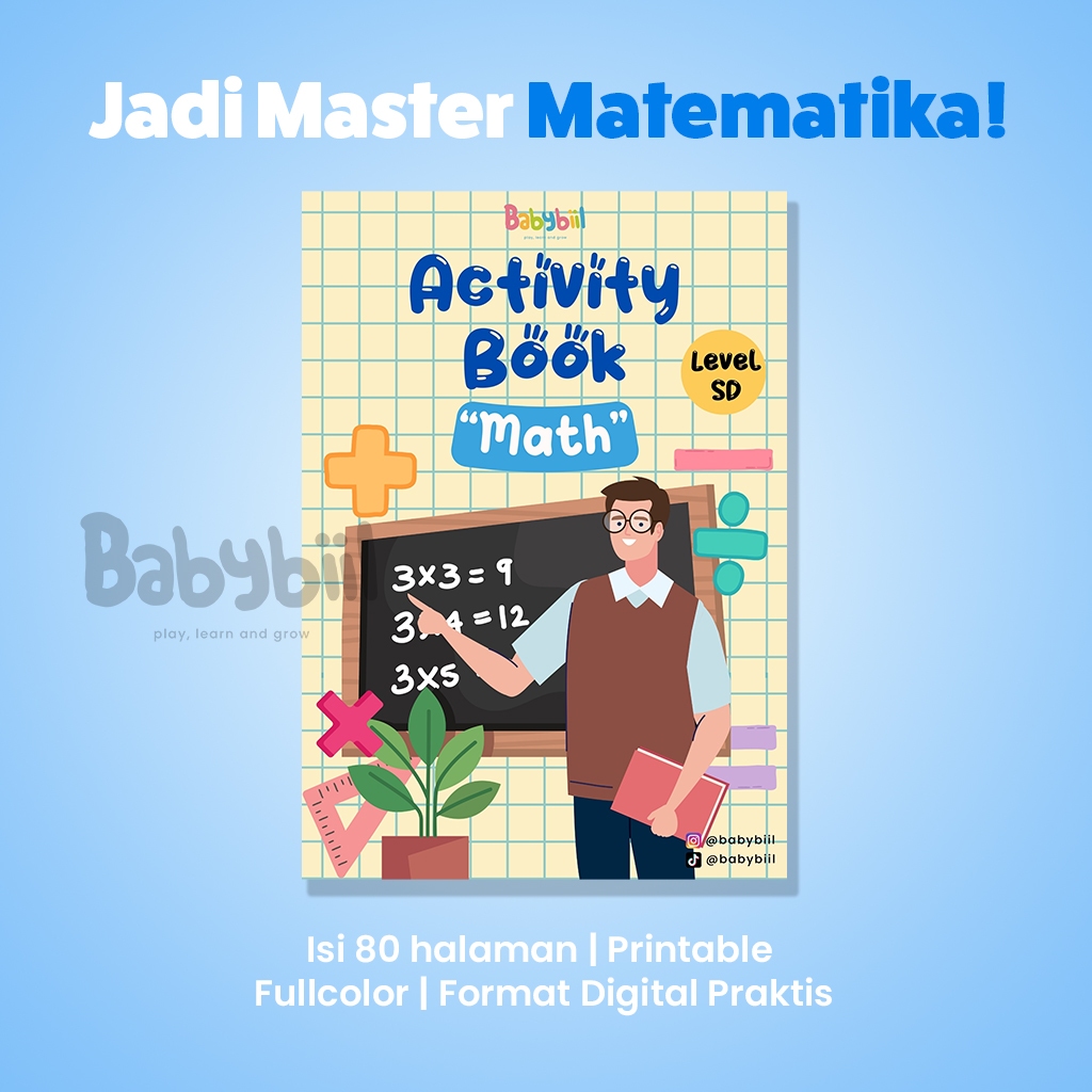 Matematika Lvl. SD Worksheet (80 halaman)