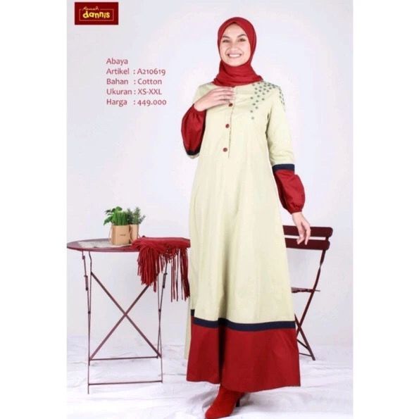 [XS] SALE UP TO 40% [RUMAH DANNIS] Abaya Gamis Jubah Wanita Dewasa Rumah Dannis SALE Obral 40%