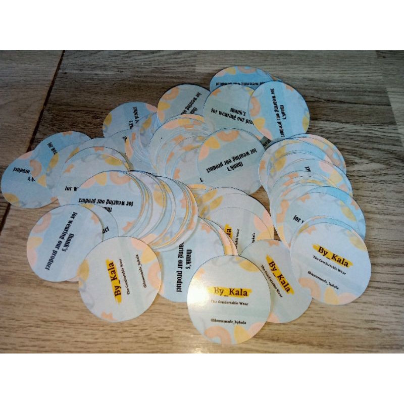 

stikerlabelproduk,customstiker,stikerbulat,kemasan,logokemasanproduk