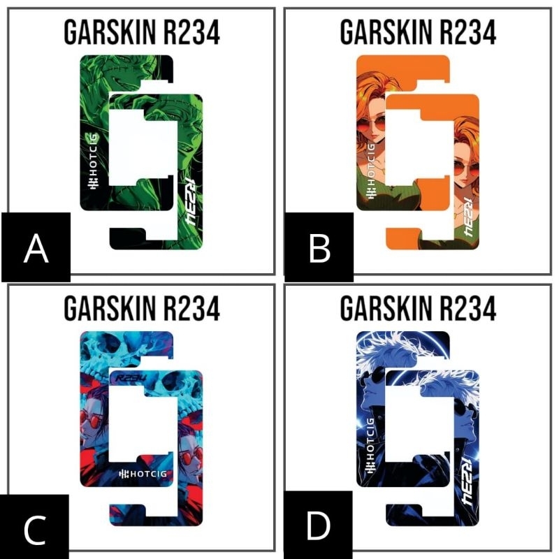 

Premium innneerrr Garskin RR234 Hologram Full Motif Dan Anti Gores