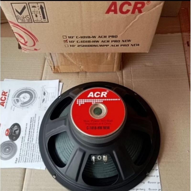 Speaker 10 inch acr c 1018-HW ACR PRO NEW bukan c 1018-w acr pro