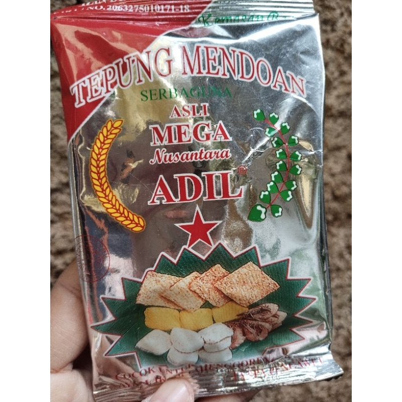 

Tepung Mendoan Asli Mega Nusantara Adil Kemasan 85 Gram