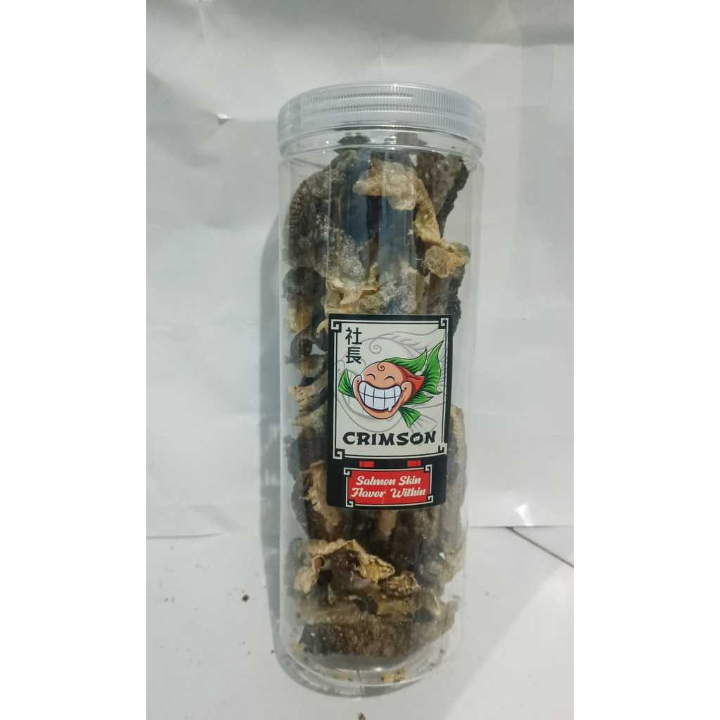 

Keripik Salmon Skin Asli Solo Crimson