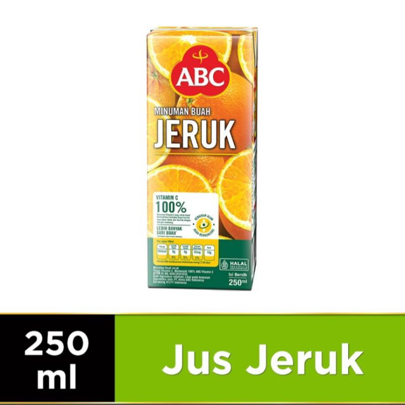 

ABC Jus Jeruk 250 ml