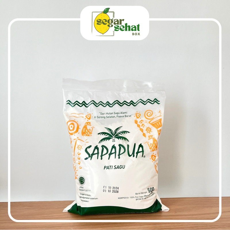

TEPUNG SAGU ASLI 500GR - SAPAPUA