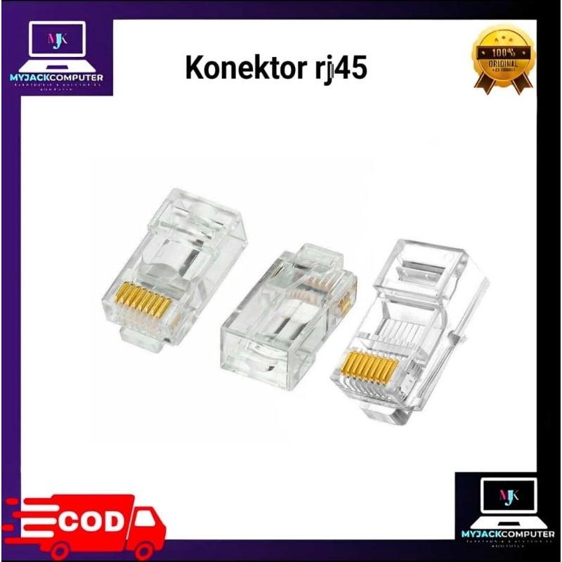 KONEKTOR RJ45 ECERAN ANTI GAGAL