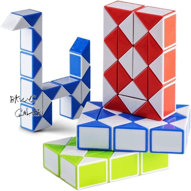 MAINAN EDUKASI ANAK RUBIK ULAR/MAINAN ANAK RUBIK ULAR