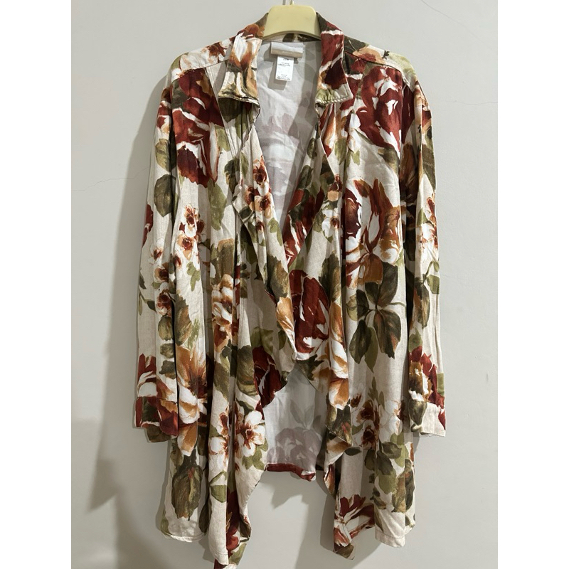 Outer Bunga Lengan Panjang