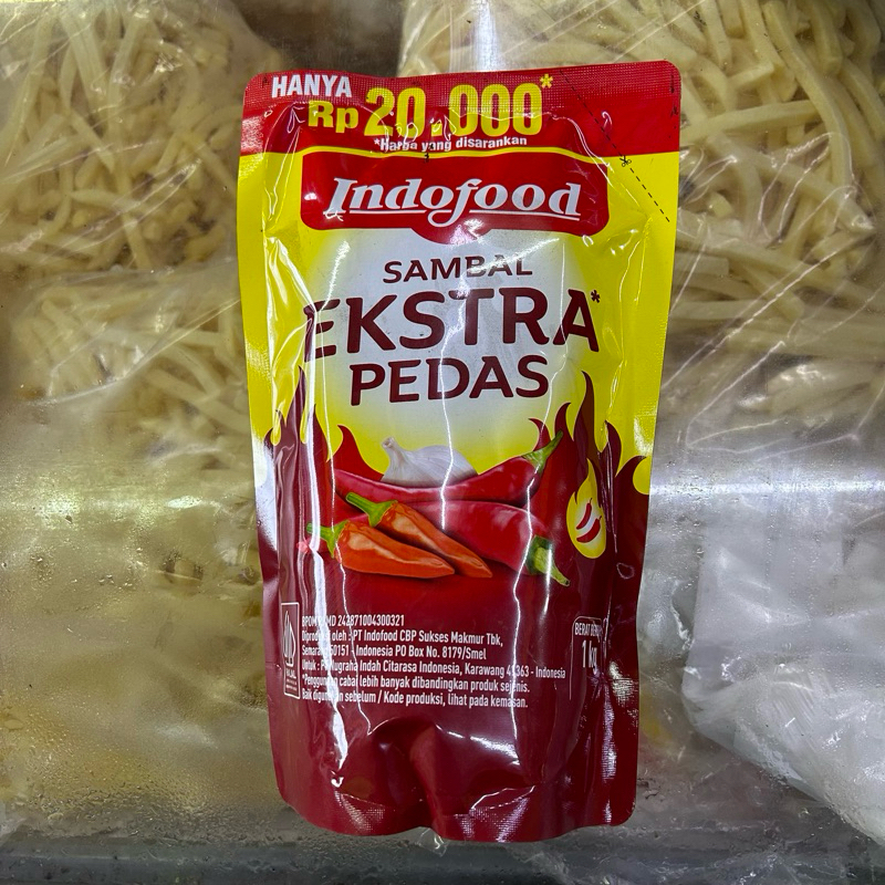 

Indofood Sambal Ekstra Pedas 1kg