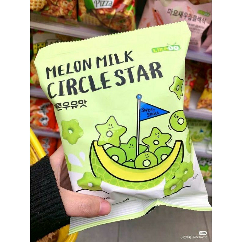 

SNACK KOREA MELON MILK CIRCKE STAR