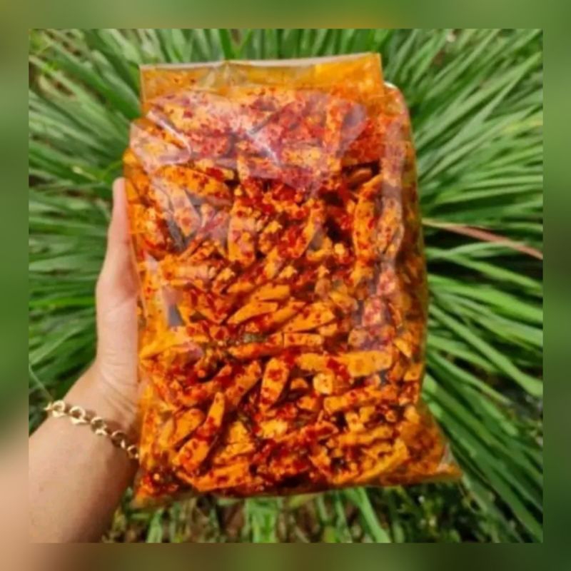 

basreng pedas daun jeruk 1 kg