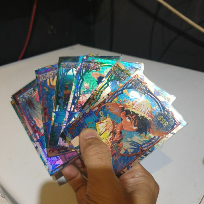 Kartu Koleksi CCG One Piece Kabago Original SSR Holiday series Holo Endless Treasure