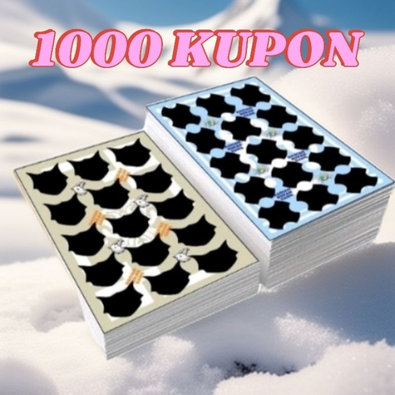 

Gosok Gosok Bom 15 Titik Isi 1000 Pcs Motif Campur