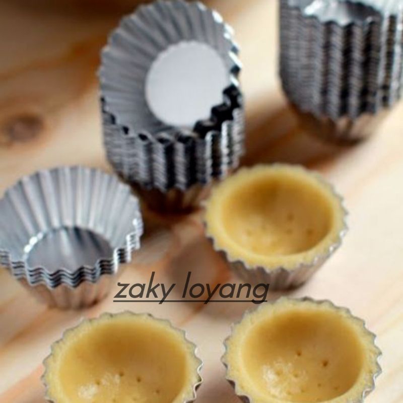 Cetakkan kue pie mini / cetakkan kue pie sus buah isi 20 pcs