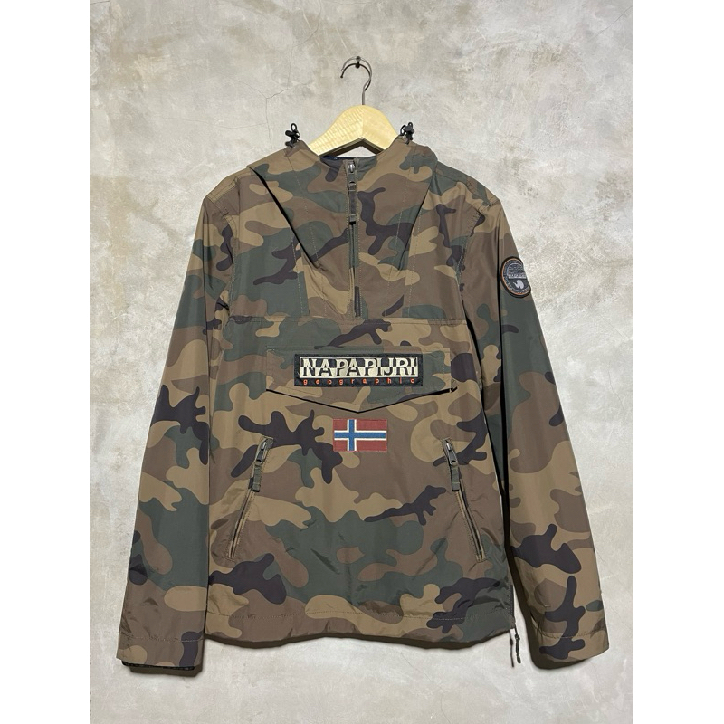 Napapijri Rainforest Summer Pocket Taped Seams Camo Second Original