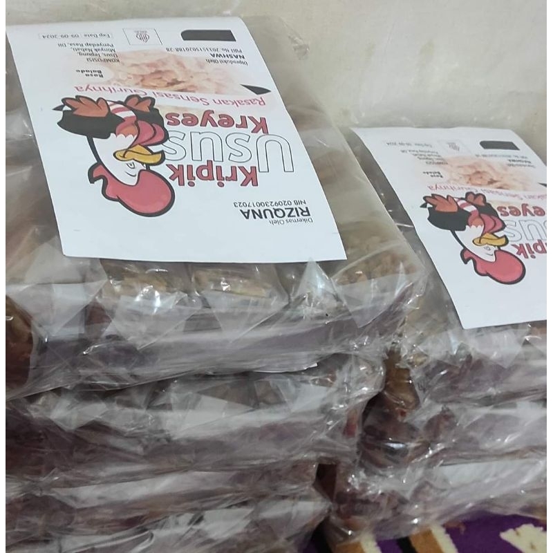 

KRIPIK USUS KEMSAN TERMURAH TERLARIS