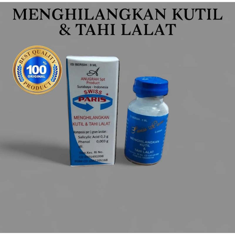 SWISS PARIS MENGHILANGKAN KUTIL & TAHI LALAT