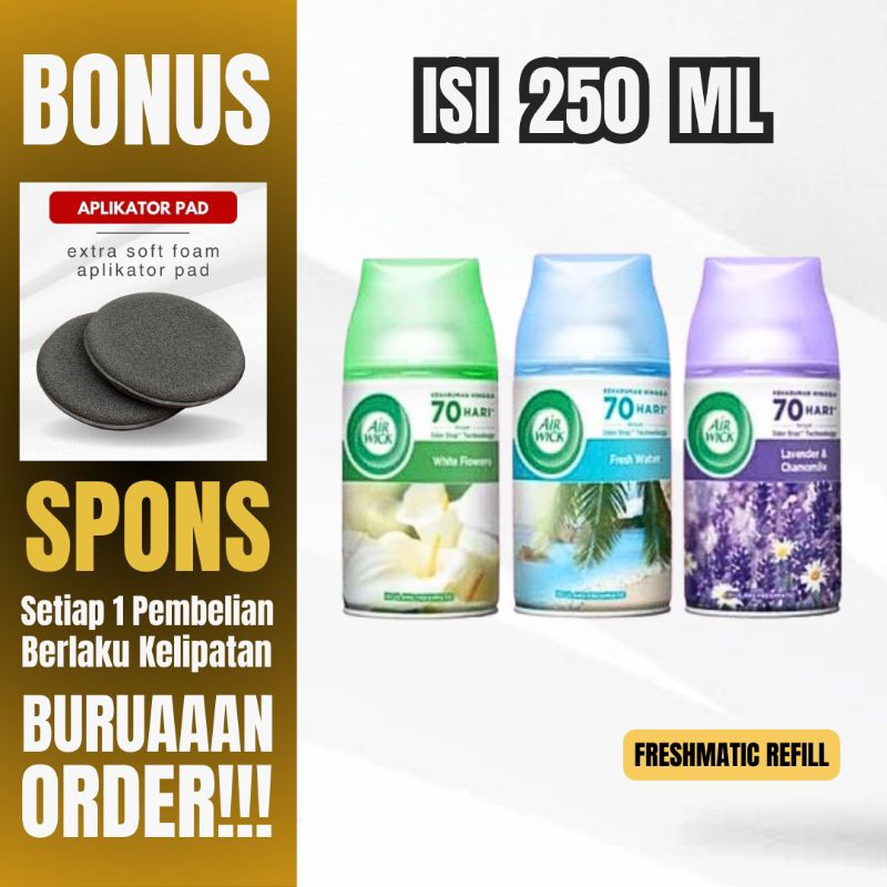 Air Wick Spray 250 Ml Pengharum Ruangan Refill