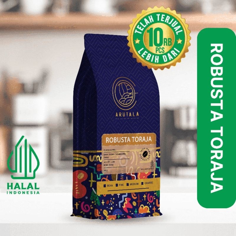 

Arutala - Arutala Kopi Toraja Rantebua Robusta Coffee Indonesia 200 gr